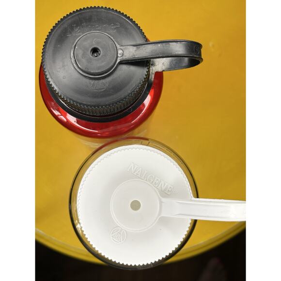 2 Pack Nalgene Wide Mouth 32 oz. Water Bottle Green Ranch Taylor University - Picture 7 of 11